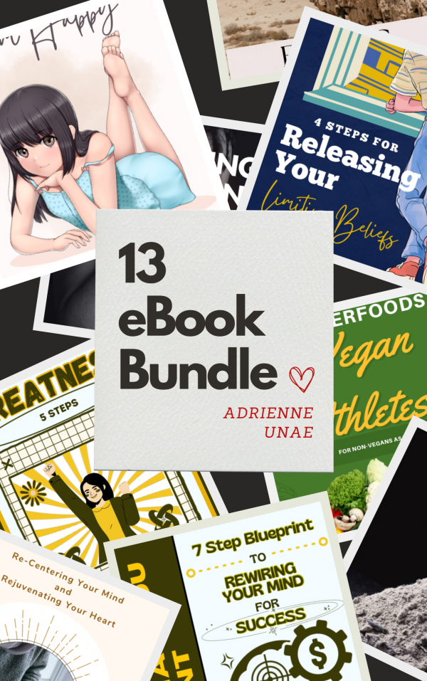 This $9 eBook bundle is a savings of 60%. I don't believe in charging or even paying a lot for eBooks or ePamphlets. So, in order to get the price down even more, I offer you all 13 of the personal development collection for less than $10 dollars. Enjoy!